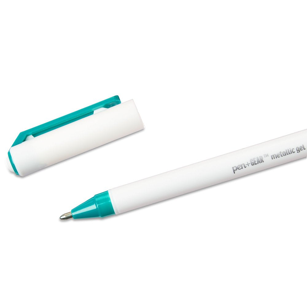 Gel Stick Pens, Medium Point, Assorted Colors, 100 Count
