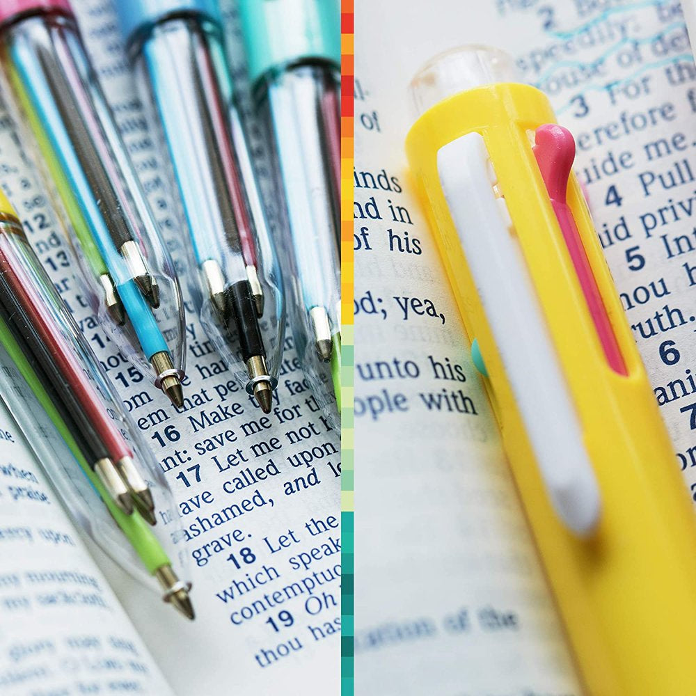 Multicolor Pens, Colored Pen, 4 Pack